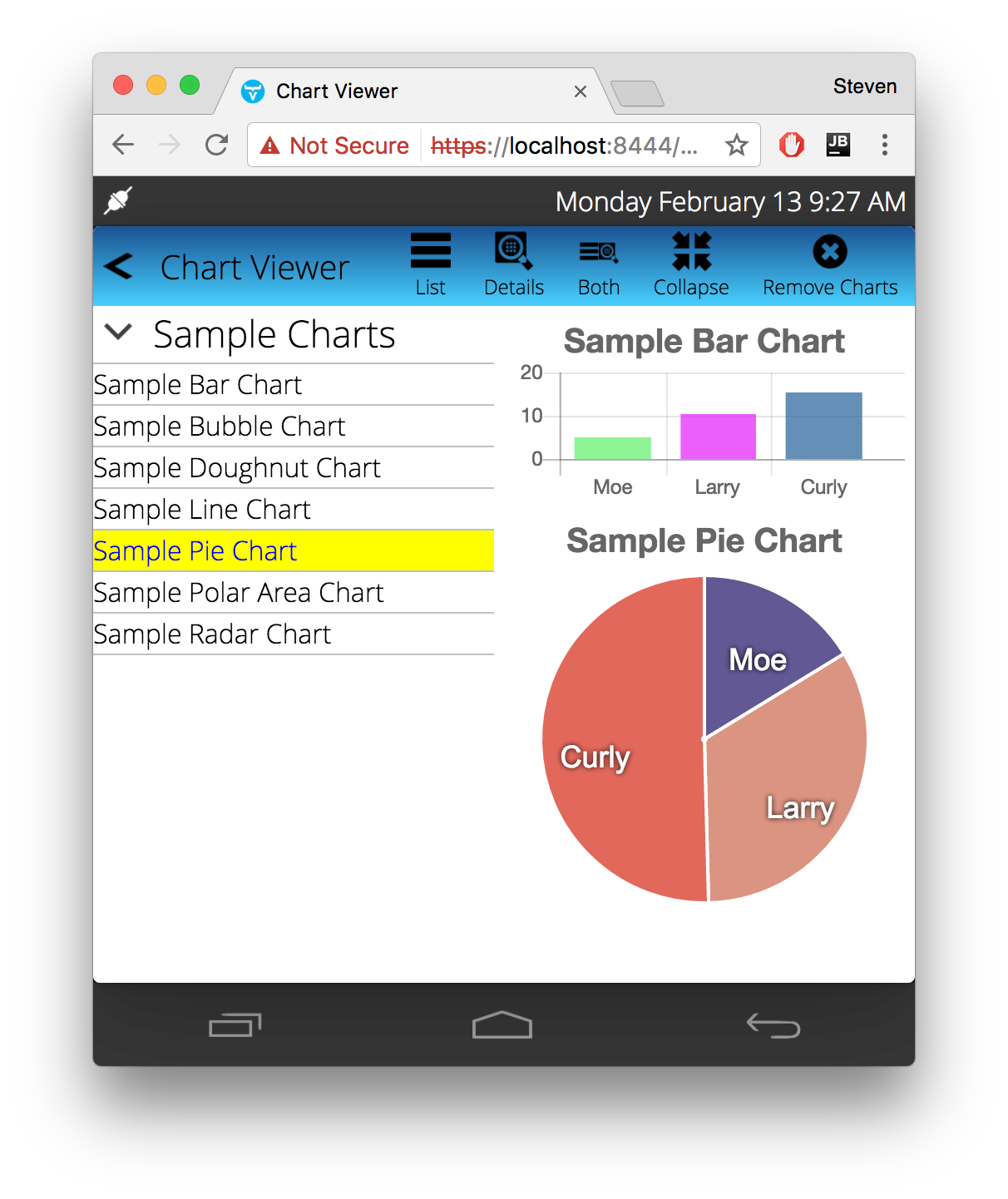 Chart Viewer 3